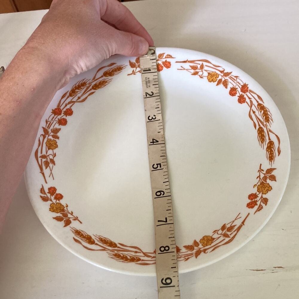 Vintage Corelle “Harvest Home” Luncheon Plate, 1 - Picture 8 of 8